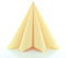 Sovie Home Uni Airlaid-Servietten 40x40 cm/hochwertige Einweg-Servietten/extrem saugstark und stoffähnlich/ideal für Hochzeit & Partys / 12 Stück (Sahara)