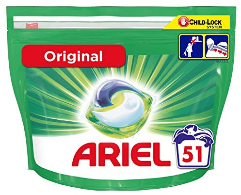 Ariel All-in-1 Pods Washing Liquid Laundry Detergent Tablets/Capsules, 51 washes