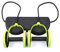 na Bauchtrainer, multifunktional, für Arme, Taille, Beine, Training, Widerstand, Zugseil, grün