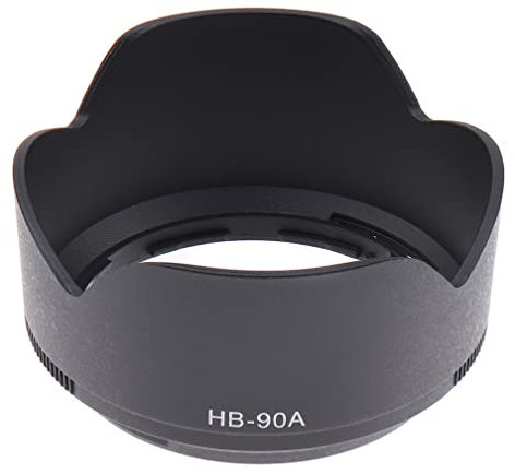 Hersmay Lens Hood Shade for Nikon NIKKOR Z DX 50-250mm f/4.5-6.3 VR Lens For Nikon Z50 Zfc Z fc DSLR Camera Replace HB-90A Lens Hood Tulip Flower Design