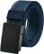 LionVII Herren Gürtel mit Metallschnalle, Arbeitsgürtel Verstellbarer Tactical Military Stoffgürtel 130cm (Marineblau)