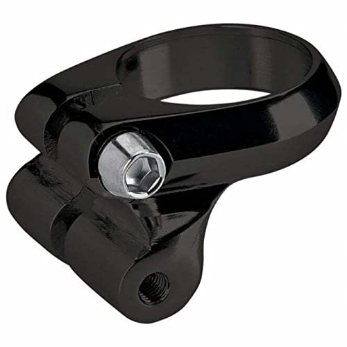ELECTRA ALLOY BLACK BIKE SEAT CLAMP SADDLE BOLT 31.8mm + CARRIER RACK MOUNTS