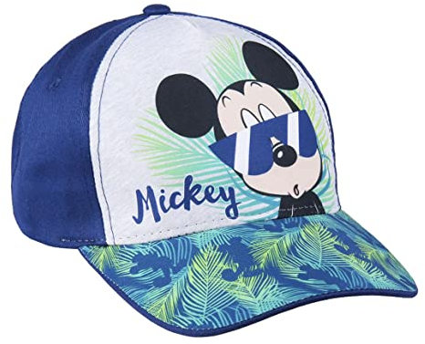 Cerdà, Mickey Mouse, Cappello con Visiera,Cappello Ufficiale Disney,Taglia Unica