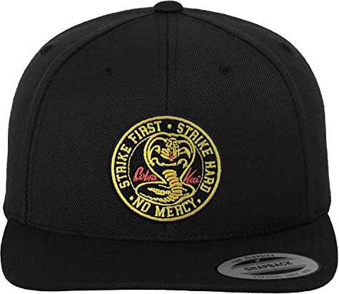 Cobra Kai Offizielles Lizenzprodukt Patch Premium Snapback Cap