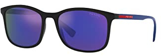 Prada 0PS 01TS 56 16G05U Sonnenbrille, Unisex, Erwachsene, mehrfarbig (mehrfarbig), Einheitsgröße