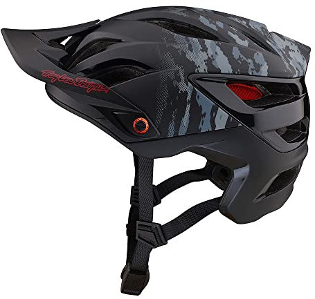 Troy Lee Designs Unisex – Erwachsene MTB Helm, Schwarz, M/L