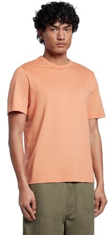 Farah Mens 'Danny' Crew Neck T-Shirt - Short Sleeved (Mandarin) L