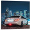 JUNNA Sportauto-Poster für AMG CLS 63 Rennwagen, dekoratives Gemälde, Leinwand, Wand- und Kunstbild, Familien-Schlafzimmer, Dekoration, 30 x 30 cm