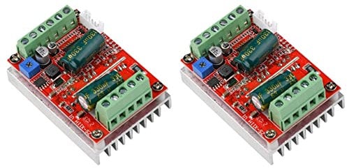 LLKOZN 2X DC 6-60V 400W BLDC Dreiphasen DC Bürstenlos Motor Controller PWM Hall Motor Steuerung Treiber Platine 12V 48V