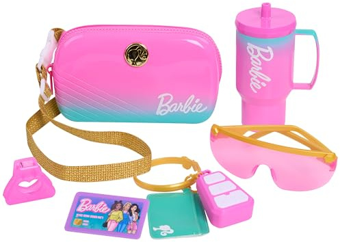 Barbie Crossbody Bag Set, giocattoli per bambini dai 3 anni in su Just Play
