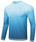 Huayuzh Rashguard Herren Schwimmen Langarmshirt Schwimm Tshirt Schnelltrocknend Atmungsaktiv Surfen Angeln Wandern Top Verlaufsfarbe Graublau M