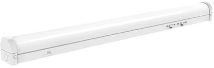 G.W.S® LED Nova Batten Light with Microwave Motion Sensor, 4FT 120CM, 3CCT (3000K+4000K+6500K), Selectable Powers 20W/30W/40W, Office Garage Workshop Lighting