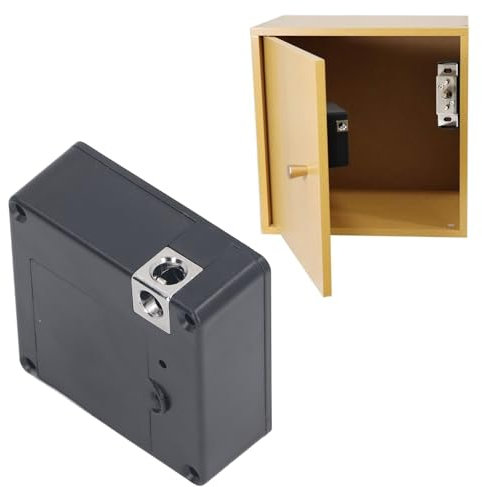 Serrure D'armoire électronique RFID, Serrure de Carte RFID Intelligente Cachée Bricolage sans Trous, Serrure D'armoire Invisible sans clé pour Meubles de Placard de Casier de