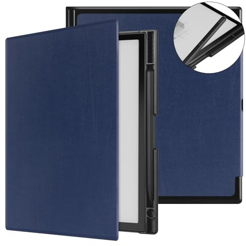 HAIEHAEYXZ Custodia sottile per BOOX Note Air3 C/Note Air 3 B/N 10,3 2023 E Ink Tablet ePaper Cover con portapenne Auto Sleep/Wake (blu)