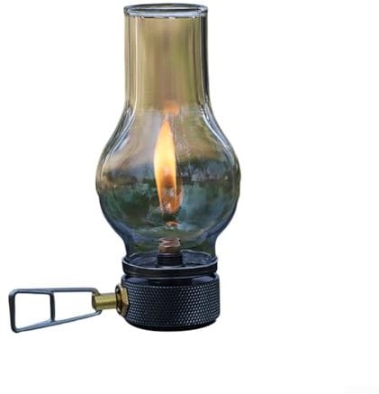 Illuminate Gas Lantern,Gas Camping Lamp, Portable Outdoor Fuel Tent Lanterns For Outdoor Camping Hiking(Gas lamp)
