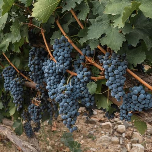 150 piezas Semillas de uva resistentes, regalo de jardín de hierbas de frutas columnares Semillas de Vitis vinifera, semillas de vid, fruta columnar fresca Plantas en macetas con fruta