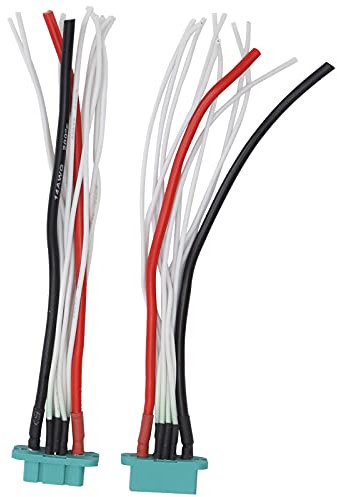 9+2 Stecker MPX-Anschlusskabel, Grünes Männliches und Weibliches Anschlusskabel für RC-Starrflügelflugzeuge/Drohnen