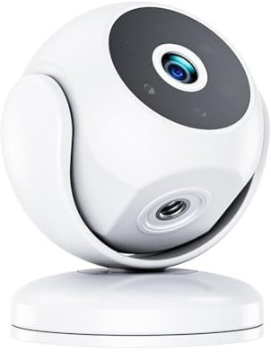 Puleuroy Kabellose A5 Mini-WLAN-Kamera, 1080p, HD, IP, Kleine CCTV-Kameras, Mini-Videokamera für Mobiltelefone, für die Heimkamera