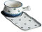KICHOUSE 1 Juego Plato De Cena Platos Bol Servicio Lámina Hogar Comida Vajilla Nuestro Azul Suministros De Cocina Ensaladera De Cocina Casera Tazón De Sopa Tazón De Desayuno Cerámica Blue