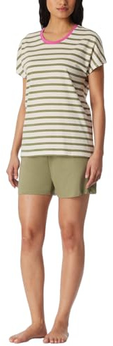 Schiesser Damen Schlafanzug kurz Single-Jersey Qualität - Casual Essentials