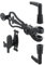 Accessoires pour Espagnolette de Volets Battants - Aluminium Noir - Design Traditionnel - Système de Fermeture pour Volet Battant et Persiennes - Fabrication Française