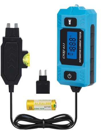 Yctze Tester Corrente di Automobile con Retroilluminazione LCD LED LED Auto Calibro per Il Rilevamento di Corrente