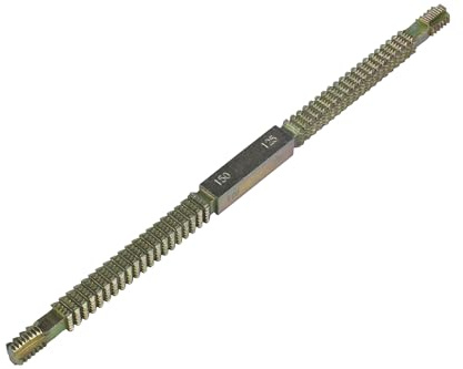 Condor Herramienta 4830 | Lima roscada | 230 mm | Rosca interior y exterior | Métrica | 0,8-3,0 mm | Acero al cromo vanadio