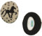 Earbags Ohrenwärmer Fashion, Strickpferd beige, L