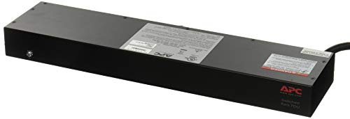 APC AP7901B power distribution unit (PDU) 1U Black 8 AC outlet(s)