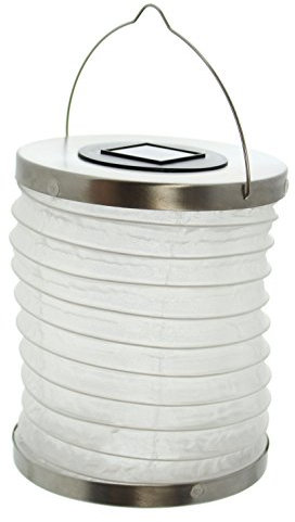LED-Lampion Solar im 2er Se tØ 15 x 18 cm, GH 25 cm FRANK FLECHTWAREN