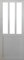 LAURE 26 Porte Style Atelier Blanche 204X93