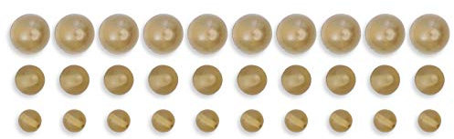 Bank Tackle Rubber Shock Beads 4mm 6mm and 8mm 30 Piece Set Carp Fishing Rigs 5 Colours Available (Translucent Brown, 30 Piece Set)