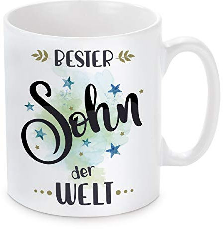 Tasse mit Motiv Modell: Bester Sohn der Welt