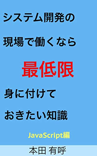 Sisutemu kaihatu no genba de hatarakunara saiteigen minituketeokitai chisiki JavaScript hen (Japanese Edition)