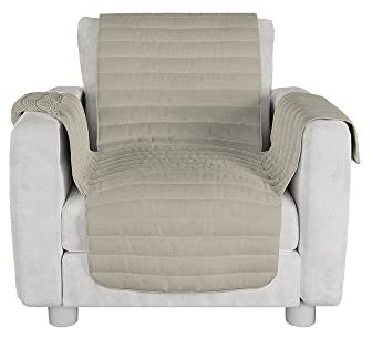 MB HOME Rutschfester Sofa Schonbezug Cozy, Creme, Sitzfläche