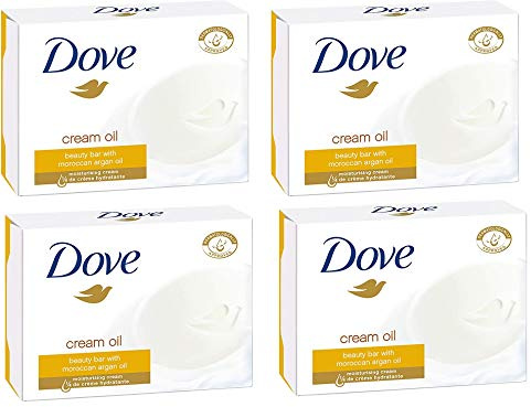 Dove Go Cream Oil Soap 8 Bars 2x100gm (4 PACKS)
