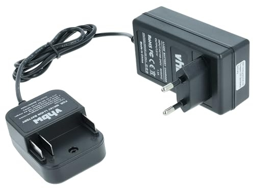 vhbw Ladegerät kompatibel mit Makita XRV02Z | XRV02, XSF01Z, XSC01Z, XSF03Z, XSF03M, XSH03MZ, XSH01Z, XSH03Z Werkzeug Li-Ion-Akkus, 21V