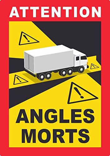 Angles Morts Aufkleber A5 (148x210mm)