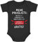 MoonWorks® Baby Body mit Spruch lustig Meine Preisliste Bio-Baumwolle Jungen & Mädchen schwarz 0-3 Monate