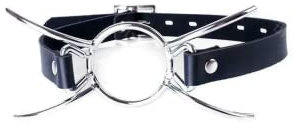Bondage Masters Bâillon buccal avec anneau en O et pattes d'araignée