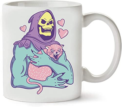 Top Banana Gifts Skeletor's Cat Artwork Klassische Tee-Kaffeetasse