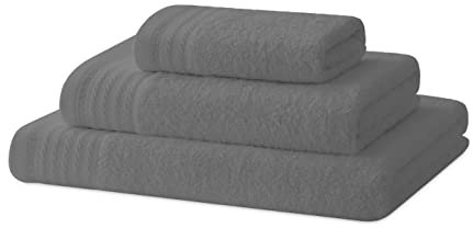 Degrees home - Set teli bagno - Telo doccia, asciugamano e bidet - 100% cotone - 480 g/mq - 1-30X50 / 1-50X100 / 1-65X130 - Asse