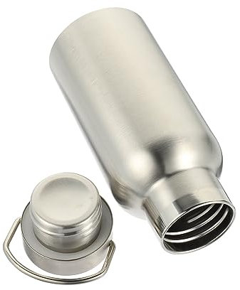 ABOOFAN Botella de Agua Deportiva de Acero Inoxidable con Capacidad de 500 Ml con Aislamiento al Vacío para Viajes de Fitness