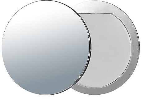 HUIOP Miroir Adhésif Compact pour Téléphone Plaques Métalliques pour Selfie Compatible avec Photo Vidéo Selfie Vlog Accessoires