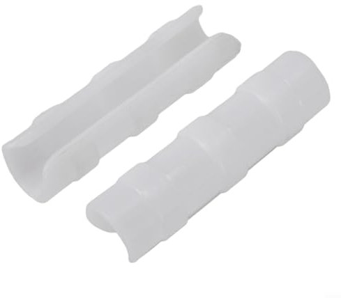 20 clip per telaio della serra, morsetti per pellicola per piante e serre, clip per tubi per edifici da giardino, clip per pellicola per piante (bianco, 19 mm)
