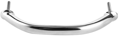 Haltegriff, Haltegriff für Boote, Bootsgriff, Tür-Haltegriff, Handlauf, Ovaler Stahlschienengriff, Bootsschienengriff für Haltegriffe an Lukendecks (A (8 Zoll 220 mm))