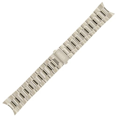 Hugo Boss Uhrenarmband 22mm Metall Silber - 659002983