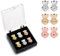 3 Pares de elevadores de pendientes hipoalergénicos para lóbulos caídos. Ajustables, levantan tus aretes con tuercas elevadoras mágicas y seguras.