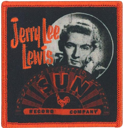 Jerry Lee Lewis x Sun Records Aufnäher
