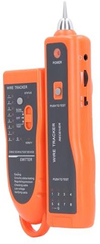 Wire Tracer Kit, Multi Purpose Cable Locator, Wire Detector Cable Locator Wire Detector Network Cable Tester WireDetector